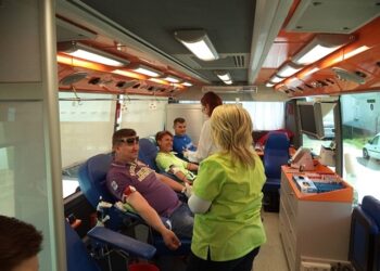 Skopanie: Akcja honorowego krwiodawstwa