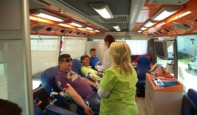 Skopanie: Akcja honorowego krwiodawstwa