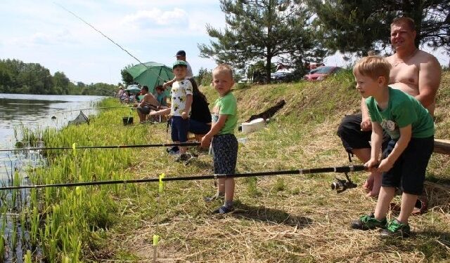 Zbydniów: Choć ryby nie brały to impreza wędkarska z okazji Dnia Dziecka i