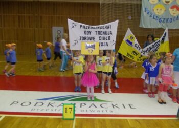 Tarnobrzeg. IV Olimpiada Sportowa Przedszkolaków.