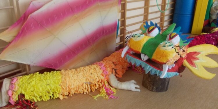 Tarnobrzeg. Smok Wiślaczek jednym z najpiękniejszych w Polsce.