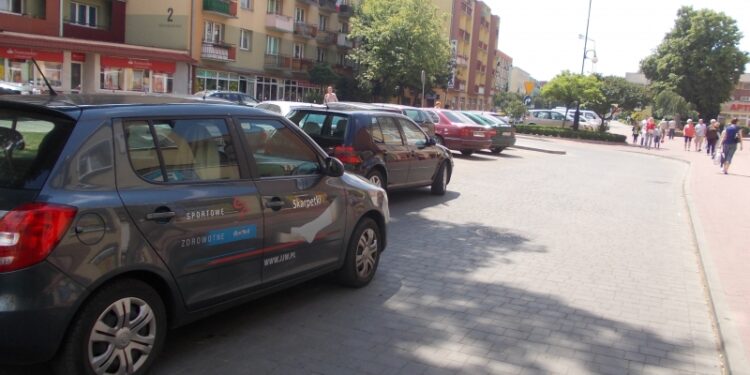 Tarnobrzeg. Płatne parkingi.