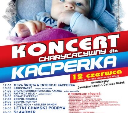 Tarnobrzeg. Gorące rytmy disco wybrzmią dla pięciomiesięcznego Kacperka Drozda.