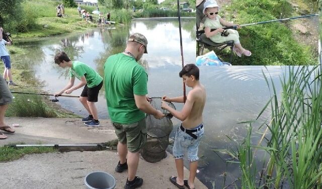 Stalowa Wola: Dzień Dziecka z wędką na oczku