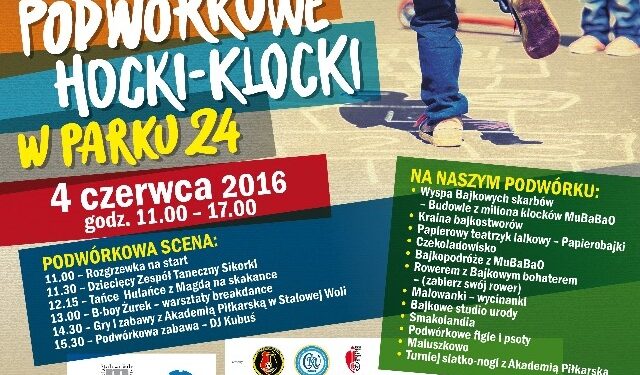 Stalowa Wola: Podwórkowe Hocki-Klocki.