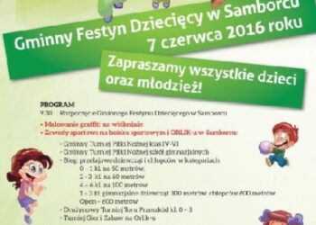 Samborzec: Gminny Festyn Dziecięcy trwa.
