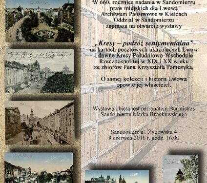 Sandomierz: 660. rocznica nadania w Sandomierzu praw miejskich dla Lwowa.