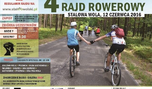 Stalowa Wola: W niedzielę  Rodzinny Powiatowy Rajd Rowerowy