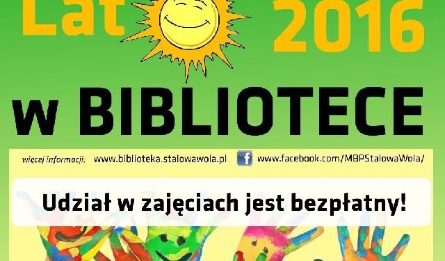 Stalowa Wola: Lato w bibliotece dla dzieci