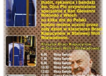 Stalowa Wola: Relikwie św Ojca Pio