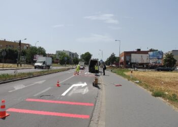 Mielec: Reorganizacja ruchu na skrzyżowaniu ul. Sienkiewicza z al. Ducha Św.