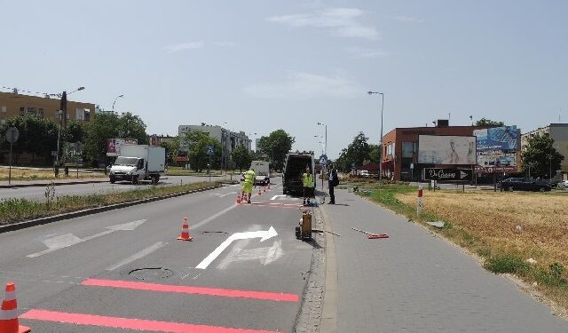 Mielec: Reorganizacja ruchu na skrzyżowaniu ul. Sienkiewicza z al. Ducha Św.