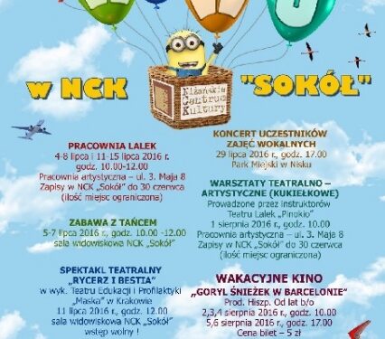 Nisko: Wakacje w NCK