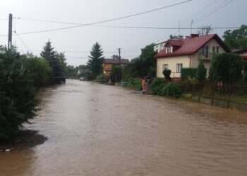 Sandomierz: Skutki ulewnych opadów