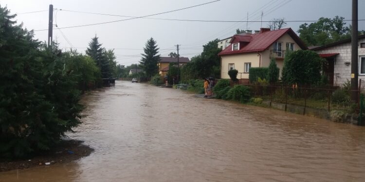 Sandomierz: Skutki ulewnych opadów