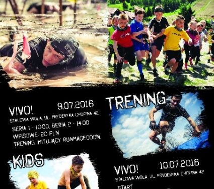 Stalowa Wola: Weekend z 'Runmageddonem' dla dorosłych i dzieci.