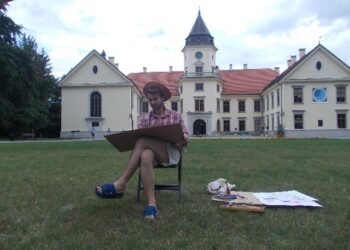 Tarnobrzeg. Trwa plener studentów z Politechniki Świętokrzyskiej.