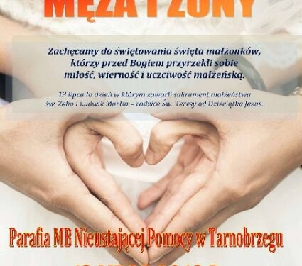 Tarnobrzeg: Dziś obchodzimy Dzień Męża i Żony