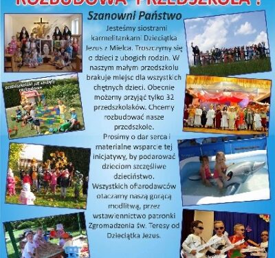 Mielec: Przedszkole karmelitanek do rozbudowy