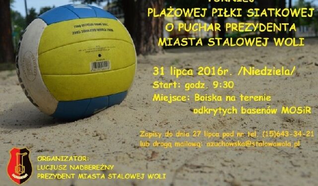 Stalowa Wola: Zapisy na turniej siatkówki plażowej tylko do środy