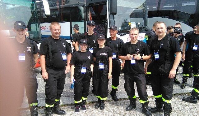 Tarnobrzeg. Strażacy ochotnicy na ŚDM.