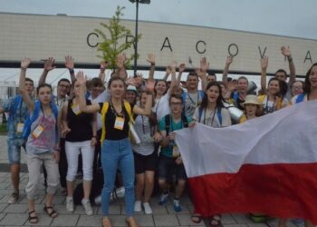 Kraków: Młodzież z Klimontowa uczestniczy w ŚDM.