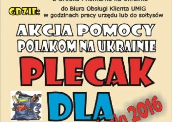 Nowa Dęba: Plecak dla kolegi