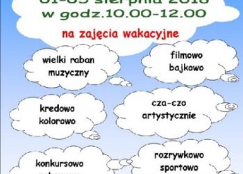 Baranów Sandomierski: Zajęcia wakacyjne dla dzieci