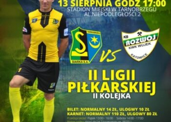 Tarnobrzeg: W sobotę 13 sierpnia Siarka zagra z Rozwojem Katowice