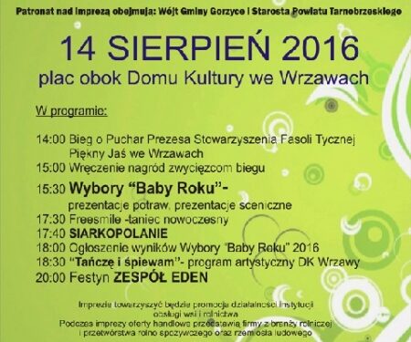 Wrzawy: W widłach Wisły i Sanu – czyli święto fasoli