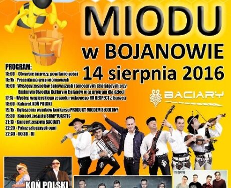 Bojanów: Dni miodu w niedzielę