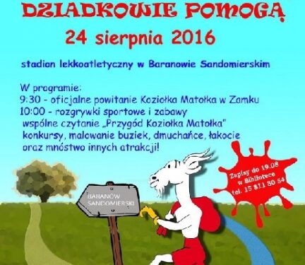 Baranów Sandomierski: Spotkanie z Koziołkiem Matołkiem