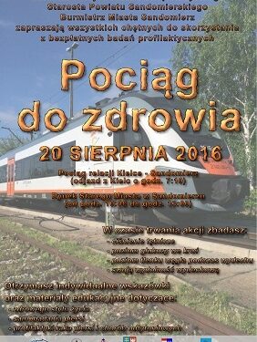 Sandomierz: Pociąg do zdrowia.