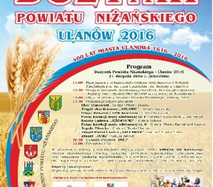 Ulanów: W niedzielę dożynki powiatowe i koncert 'Enej'