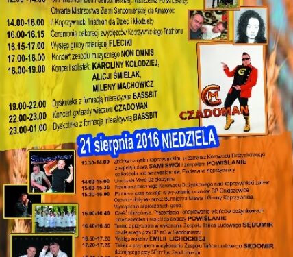 Koprzywnica: Dni Ziemi Koprzywnickiej i Gminne Dożynki