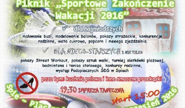Spie: Piknik na zakończenie wakacji