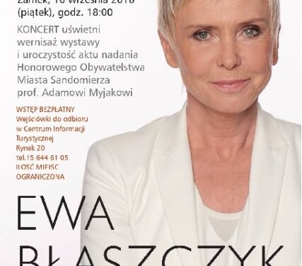 Sandomierz: Recital Ewy Błaszczyk