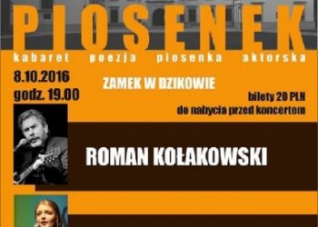 Tarnobrzeg. Sprzedawca Piosenek. Recital Romana Kołakowskiego.