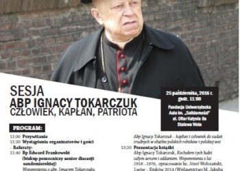 Stalowa Wola: Już dziś sesja o arcybiskupie Tokarczuku