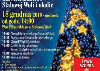 Stalowa Wola: Miejska Wigilia już w niedzielę.