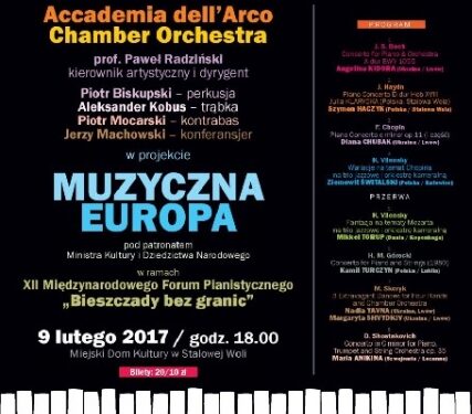 Stalowa Wola: Dziś koncert w ramach Międzynarodowego Forum Pianistycznego