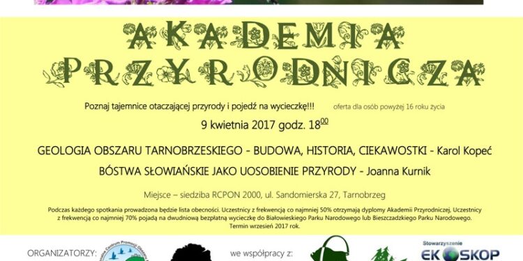 Tarnobrzeg. O ziemi, kamieniach i bóstwach słowiańskich podczas spotkań  w ramach Akademii Przyrodniczej.