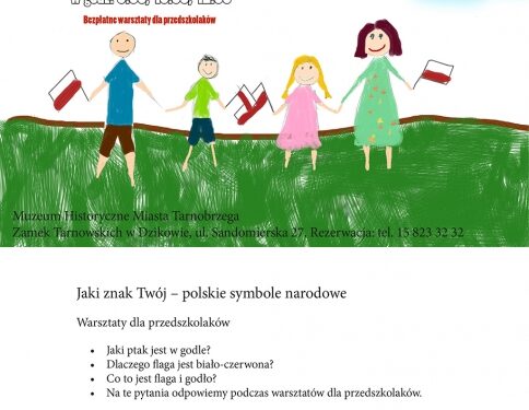 Tarnobrzeg. Polskie symbole narodowe.