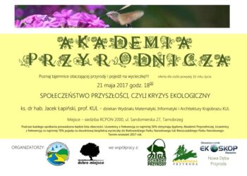 Tarnobrzeg. Społeczeństwo przyszłości, czyli kryzys ekologiczny.