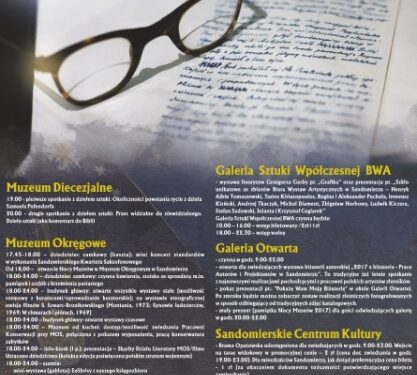 Sandomierz: Noc muzeów w mieście