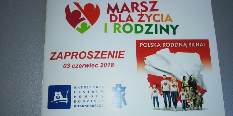 Tarnobrzeg. VII Marsz dla Życia i Rodziny.