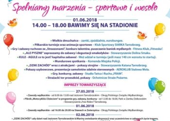 Tarnobrzeg. Dzień Dziecka na Stadionie Miejskim.