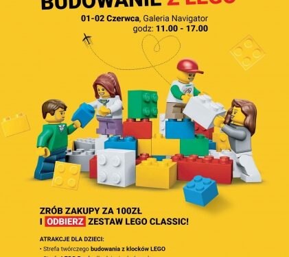 Mielec: Dzień Dziecka i twórcze budowanie z LEGO w Galerii Navigator