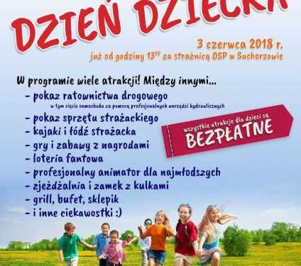 Suchorzów: Piknik na Dzień Dziecka.