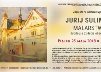 Sandomierz: Malarstwo Jurija Sulimowa w BWA.